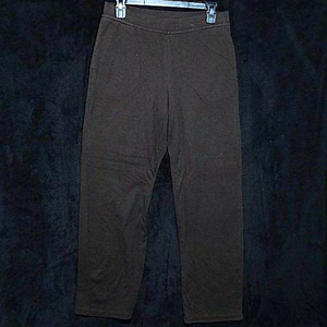 White Stag Leggings Size M/M Petite‎ (8/10) With Pockets Brown #1200